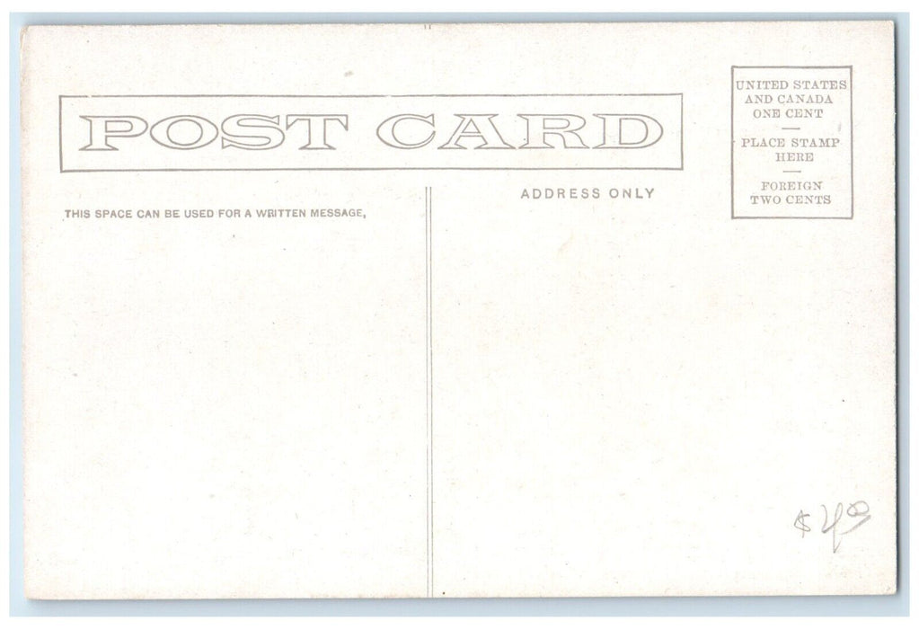 c1910's Unknown Remains Custer Battle Taken One Year Later Sheridan WY Postcard