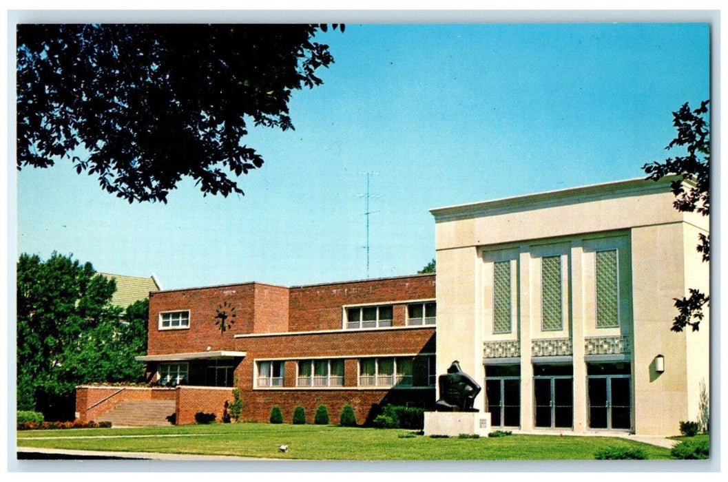 c1960 Student Union  Activity Center State College Pittsburg Kansas KS Postcard