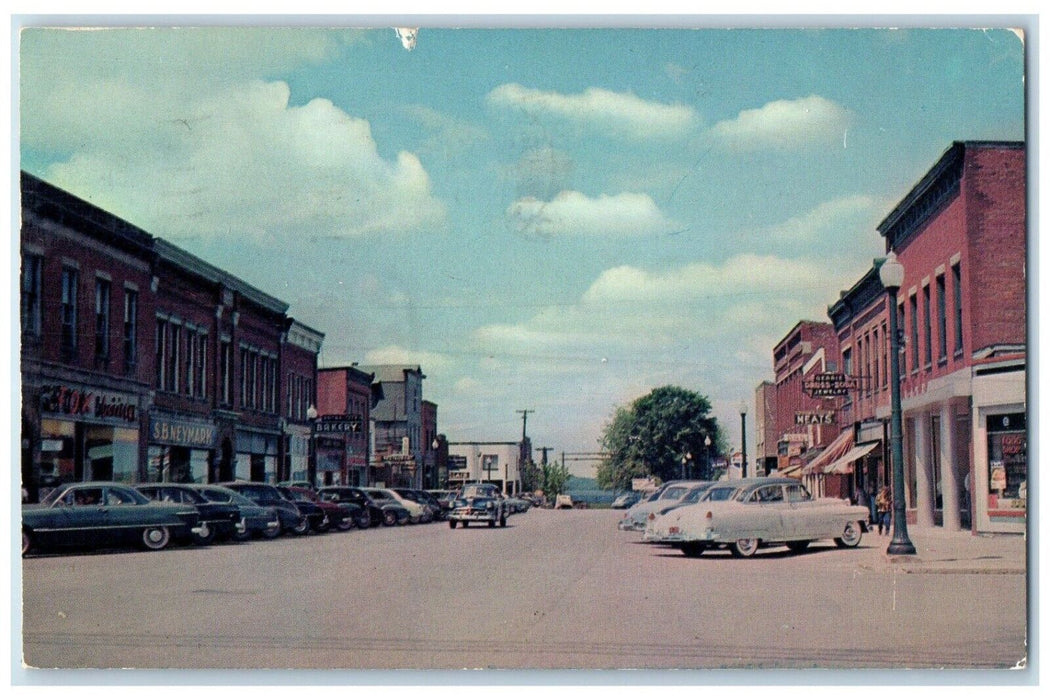 1955 Lake Charlevoix Smeltania City Ice Boyne City Michigan MI Vintage Postcard