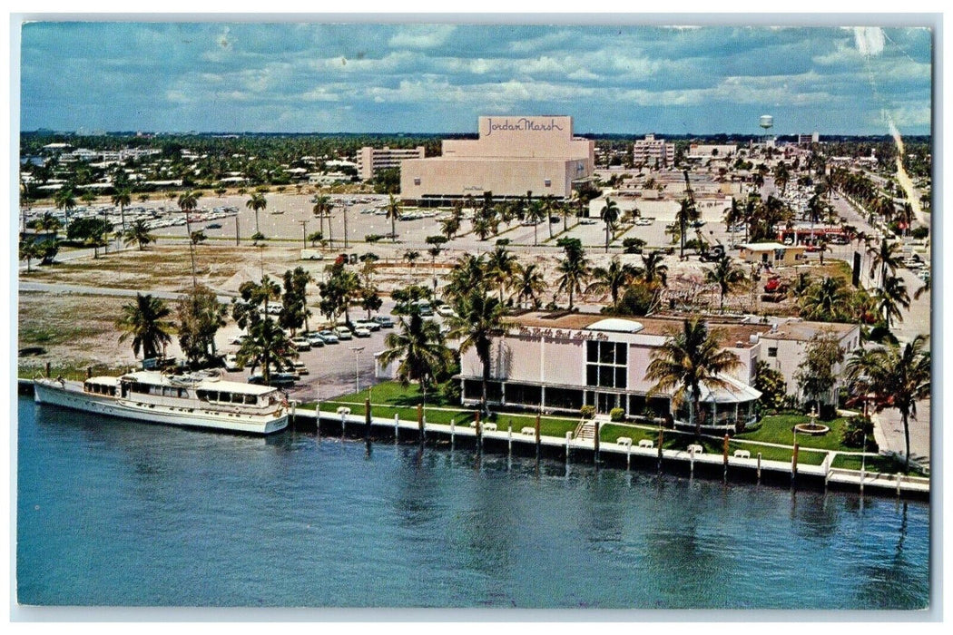 1966 Creighton's Restaurant Sunrise Shopping Fort Lauderdale Florida FL Postcard