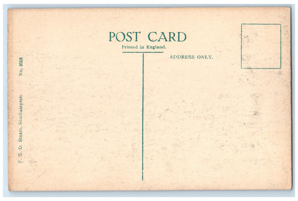 c1910 Prospect Place Southampton England Trolley Car Antique Postcard