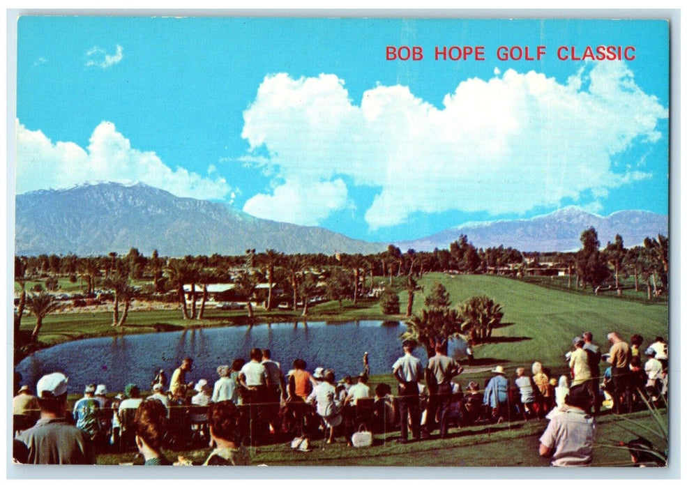 c1960 Bob Hope Golf Classic Bermuda Dunes Club Palm Desert California Postcard