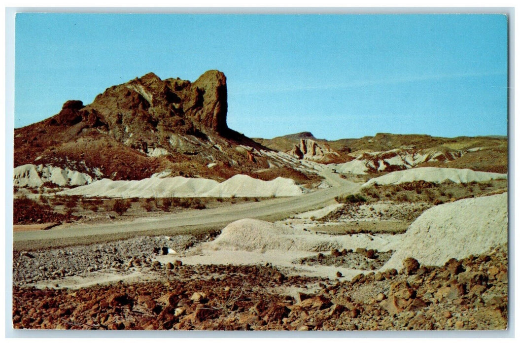 c1950's Desert Scene Near Castolon Big Bend National Park Texas TX Postcard