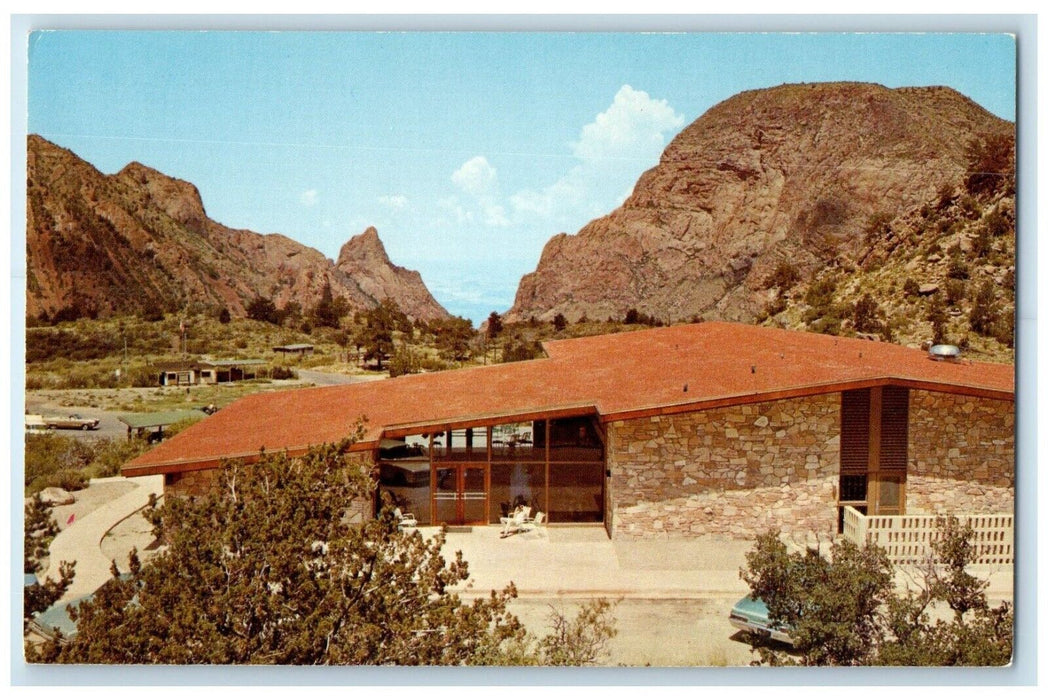 Chisos Mountains Lodge Central Building Big Bend National Park Texas TX Postcard