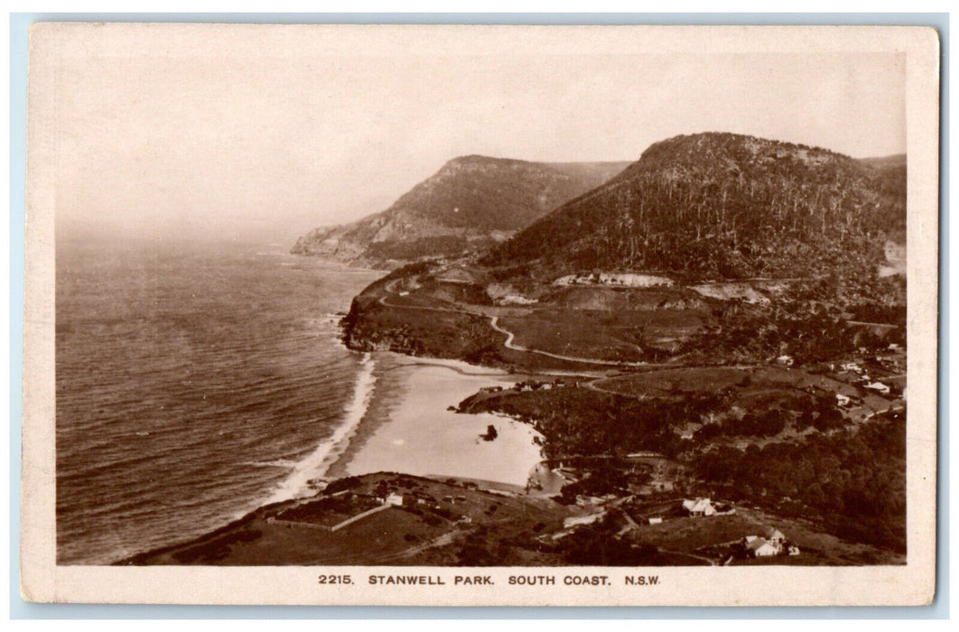 c1930's Stanwell Park South Coast New South Wales Australia RPPC Photo Postcard