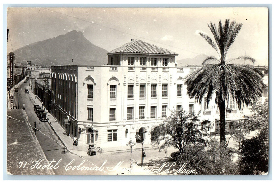 c1960's Hotel Colonial Monterrey Nuevo Leon Mexico Unposted RPPC Photo Postcard