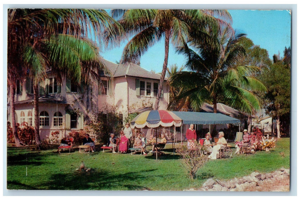 View Of Wilton Manor Convalescing Home Fort Lauderdale Florida FL Postcard