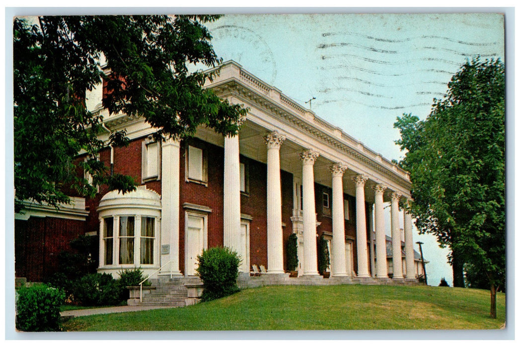 1969 George Thomas Hunter Gallery Of Art House Chattanooga Tennessee TN Postcard