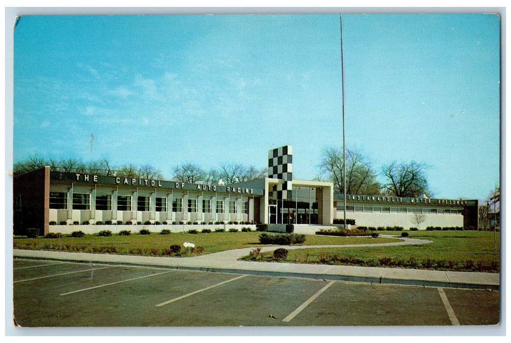 The Capitol Of Auto Racing Indianapolis Motor Speedway Indiana IN Postcard