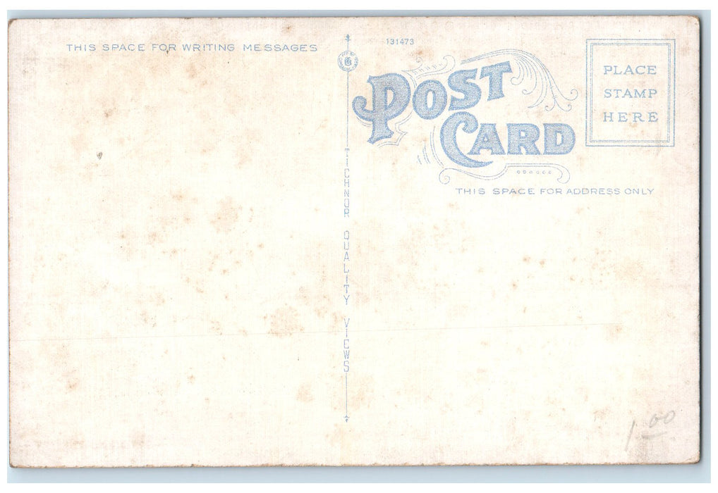 Greetings From Ocean Grove New Jersey NJ Vintage Multiview Unposted Postcard