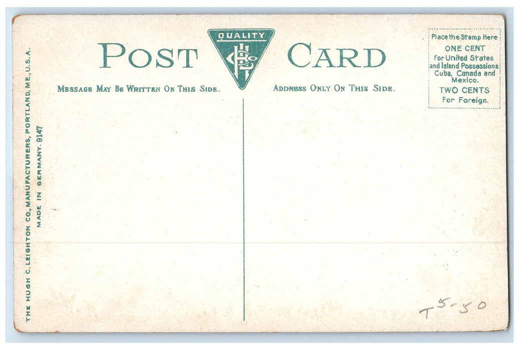 c1910's The Country Club View From Golf Ground Omaha Nebraska NE Postcard