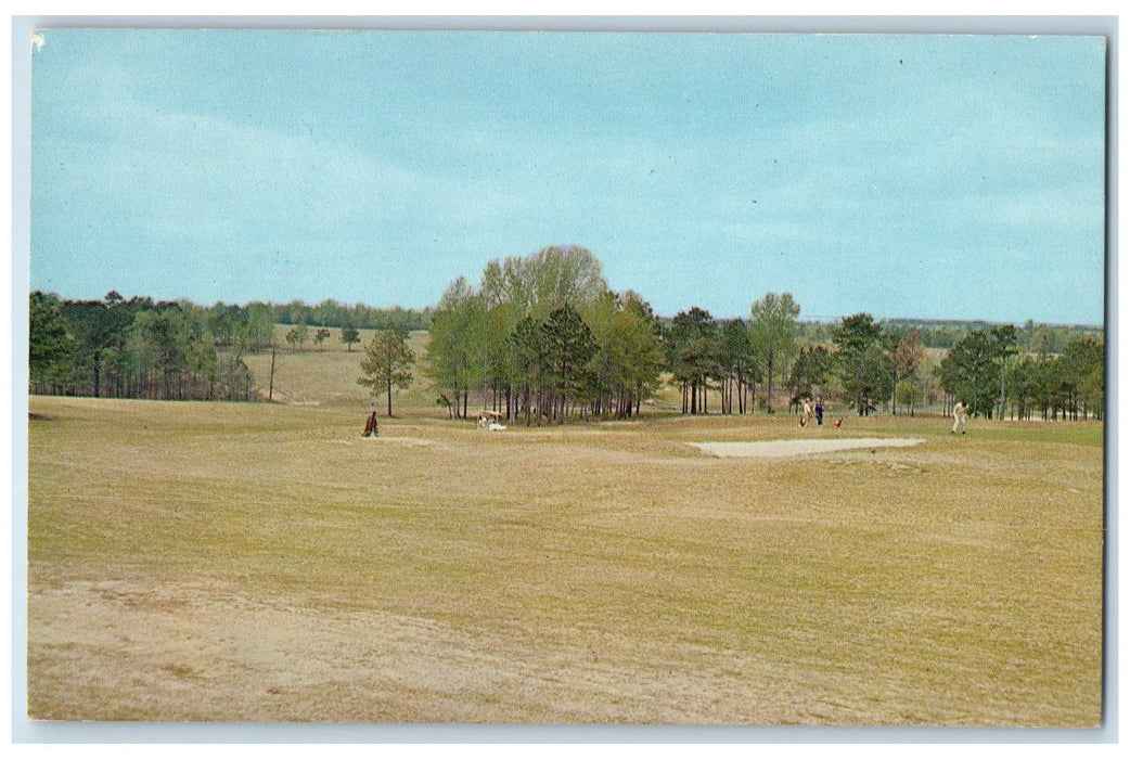 View Of Calhoun Country Club Golf Course St. Matthews South Carolina SC Postcard