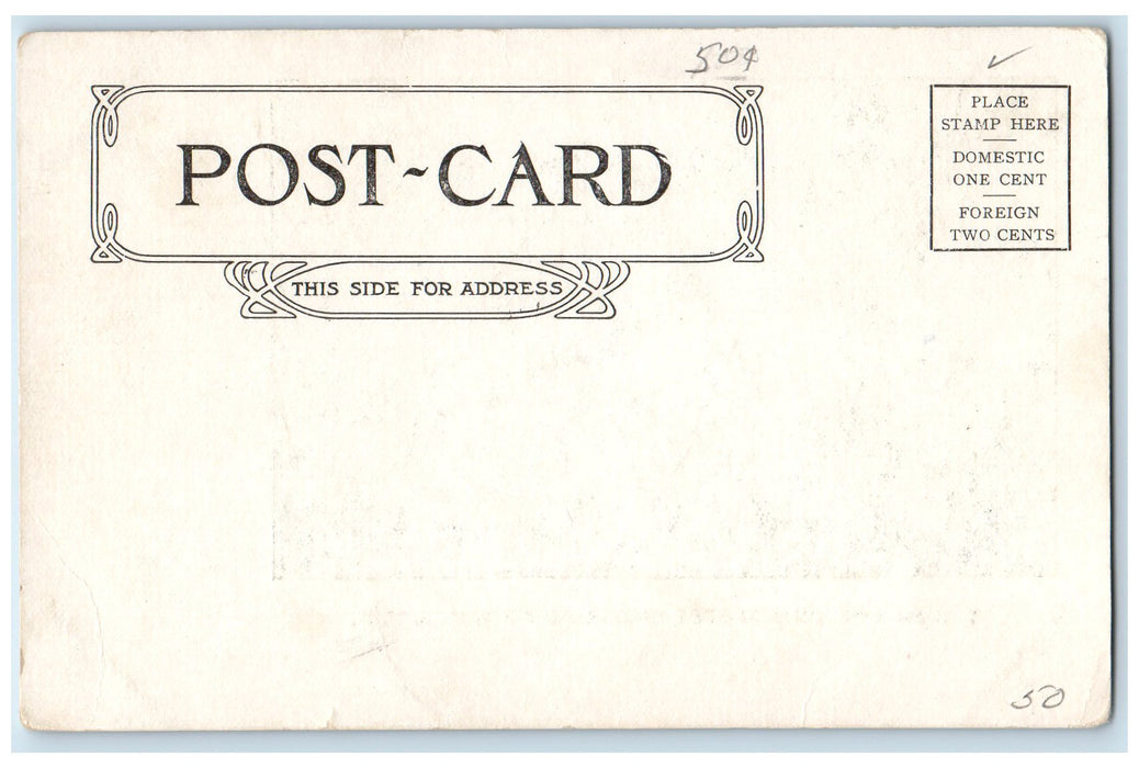 c1905 The Falls From The Foot Bridge North Weare New Hampshire NH Postcard