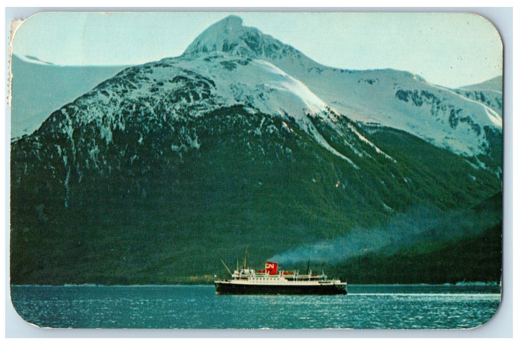 Canadian National Steamship S.S Prince George Vancouver Canada Alaska Postcard