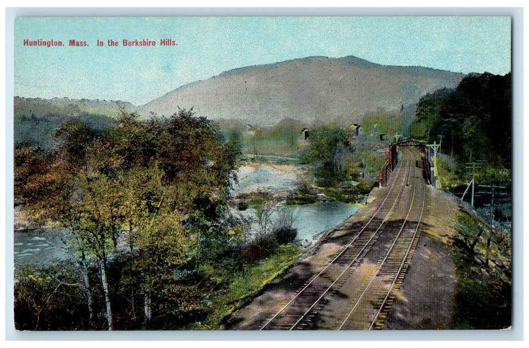 c1910's In The Berkshire Hills Huntington Massachusetts MA Antique Postcard