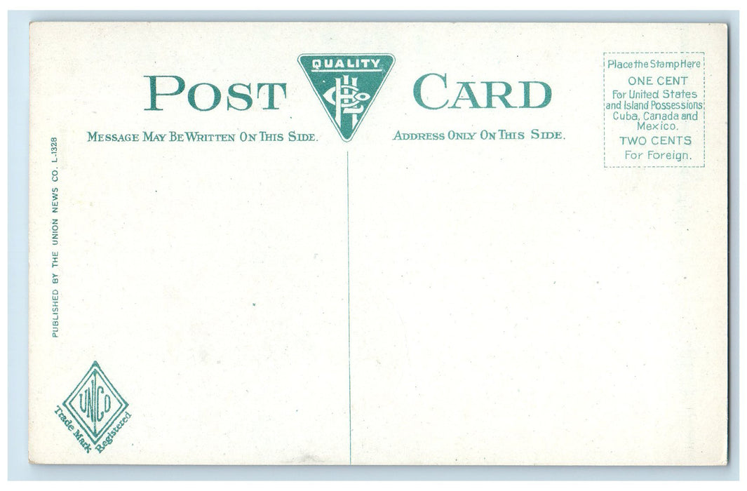 c1910's In The Berkshire Hills Huntington Massachusetts MA Antique Postcard