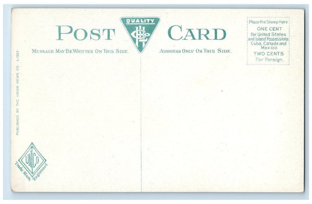 The Berkshire Hills Between Chester And Huntington Massachusetts MA Postcard