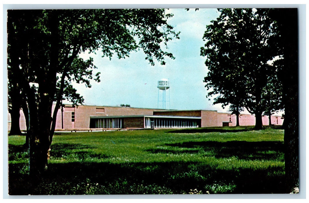 View Of Huyck's Modern Felt Mill New Aliceville Alabama AL Vintage Postcard