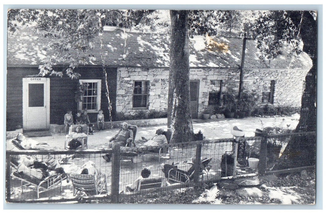 c1910's  Tassajara Hot Springs California CA Hotel Motel Office Postcard
