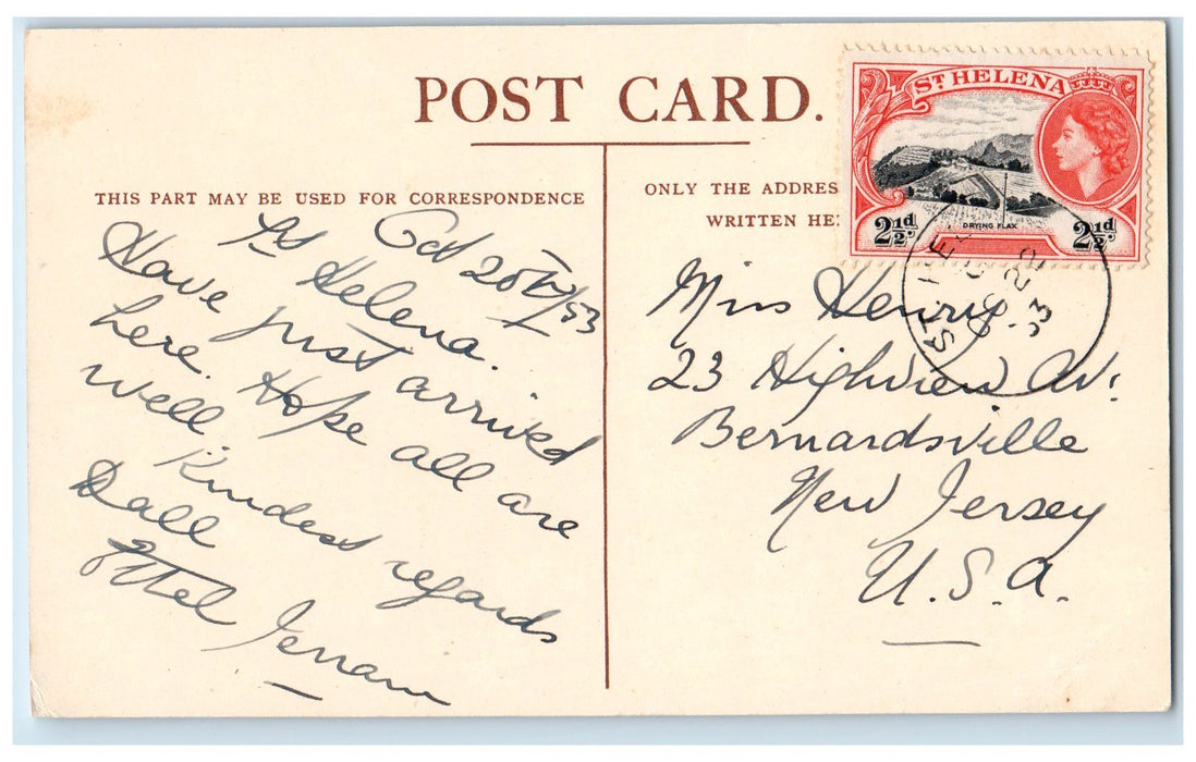The Union-Castle Steamer Ship S.S. Rhodesia Castle South & East Africa Postcard