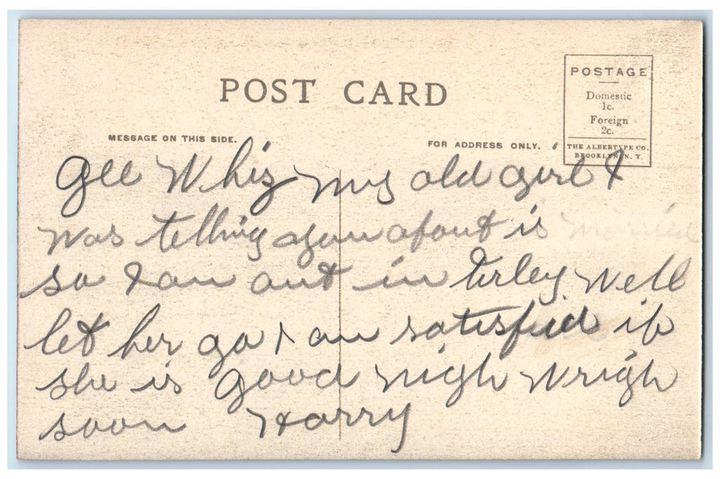 c1910's The Last Wooden Bridge Spanning Delaware Deposit New York NY Postcard