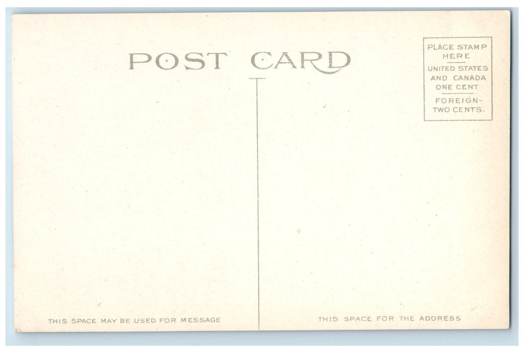 c1910's New York Central Depot Rail Train Cart Lockport New York NY Postcard