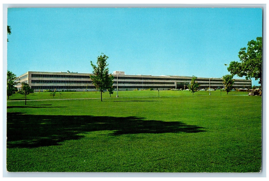 Finance Building Fort Benjamin Harrison Indianapolis Indiana IN Vintage Postcard