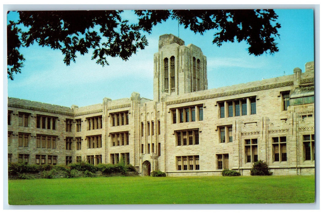 Butler University Building Exterior Scene Indianapolis Indiana IN Postcard