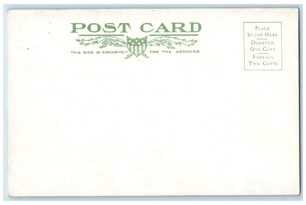 c1905 Scenic View Of The Old Mill House Pond Echo Utah UT Antique Postcard