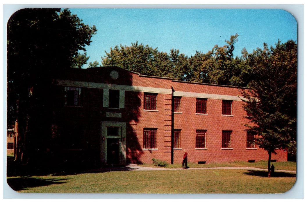 View Of Noll Hall St. Joseph College Rensselaer Indiana IN Vintage Postcard