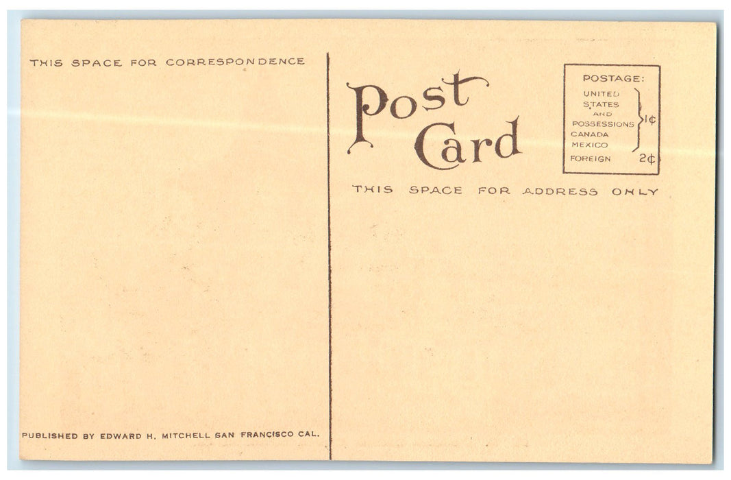 c1920 St. Sebastian Catholic Church  Sebastopol California CA Unposted Postcard