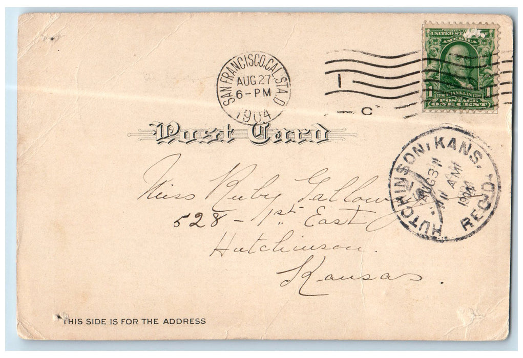 1904 Mt. Tamalpais 2,592 Feet Mountain Houses Mill Valley California CA Postcard
