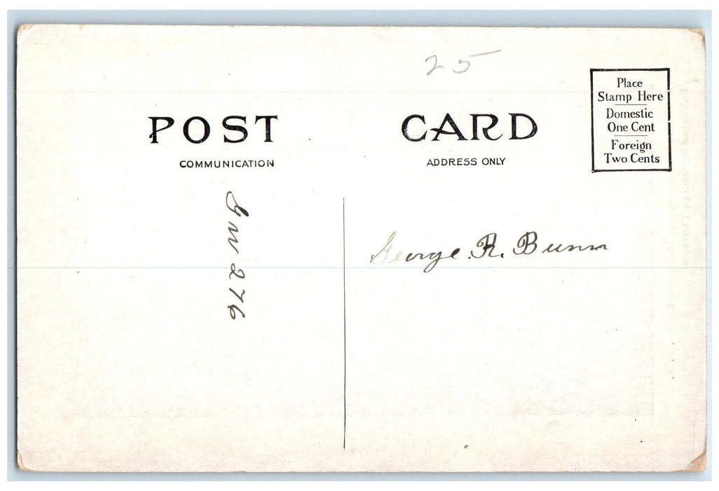 c1920's Cascade Kearsarge Mountain New Hampshire NH Unposted Vintage Postcard