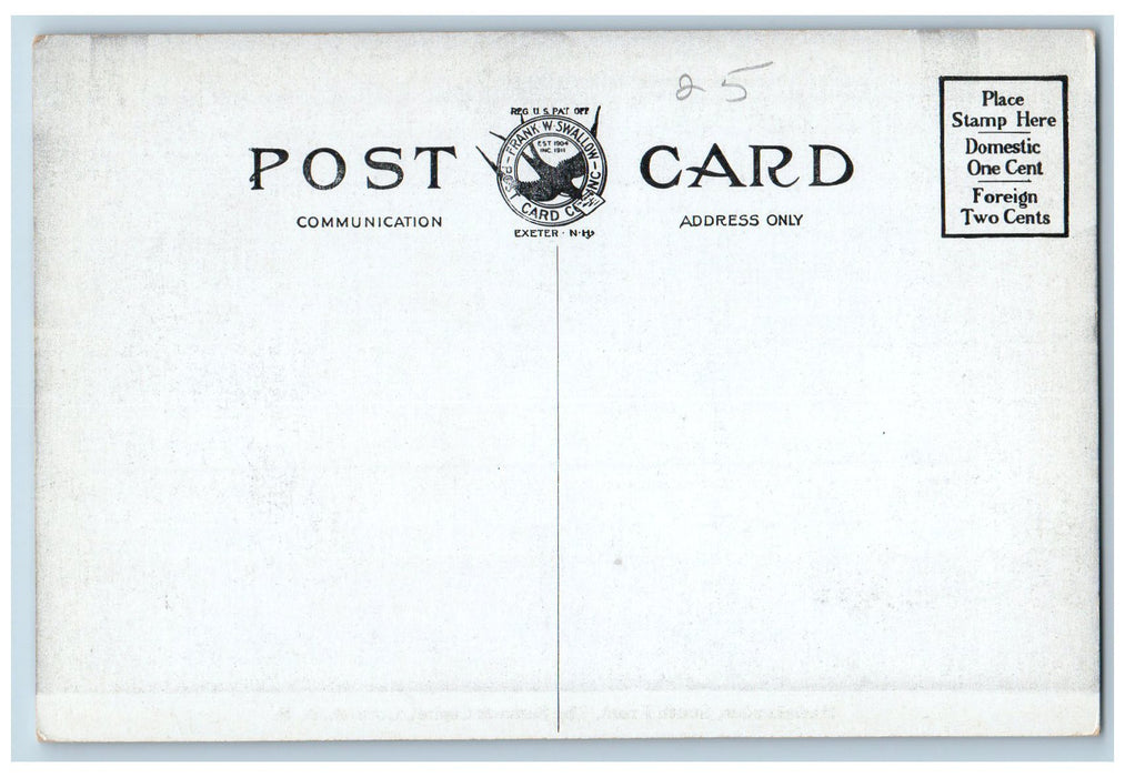 c1910's Harlakenden South Front The Summer Capitol New Hampshire NH Postcard