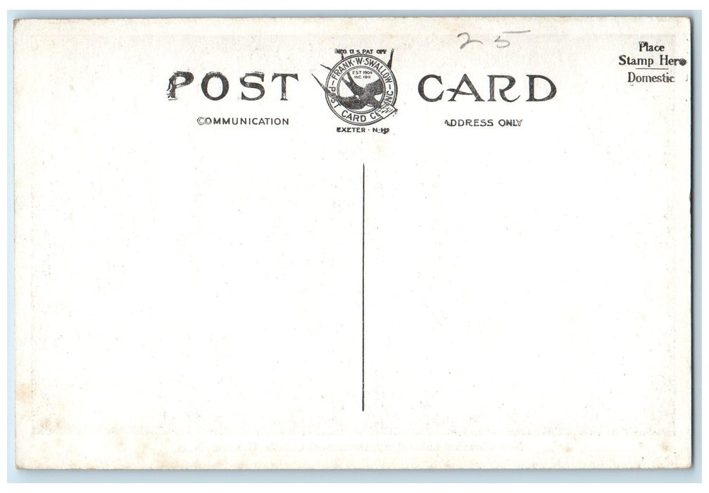 c1907s New Chemical Laboratory Dartmouth Hanover New Hampshire NH Trees Postcard