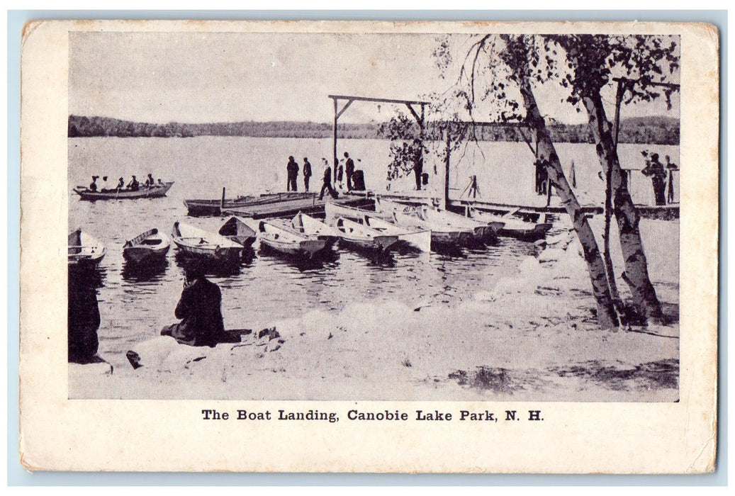 c1905s The Boat Landing Canobie Lake Park New Hampshire NH Unposted Postcard
