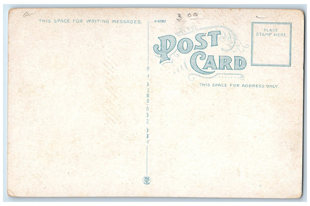 Scenic View Of Horseshoe Lake From North End Batavia New York NY Postcard