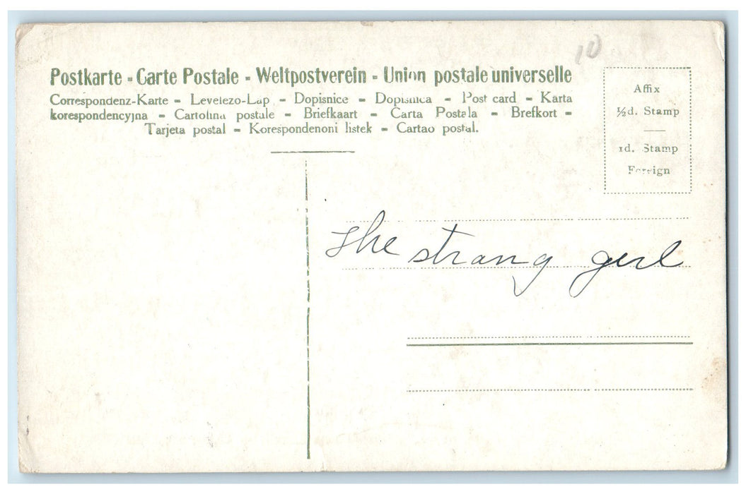 c1920's The Blue Ridge Glimpse Shenandoah River Castlemans Ferry VA Postcard
