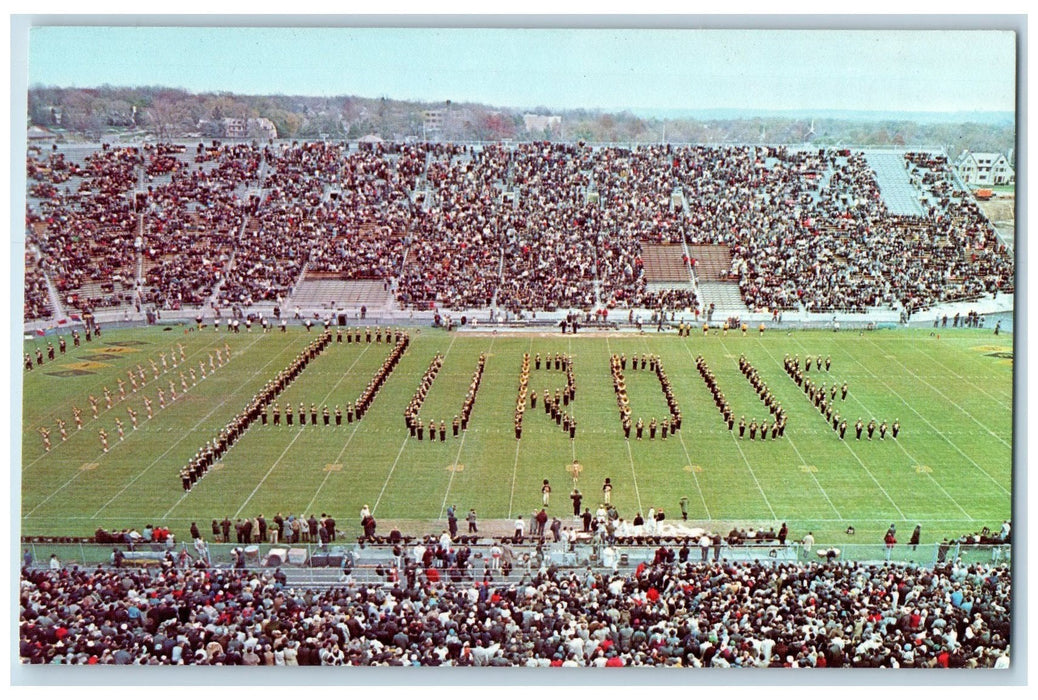 c1960's Purdue University All American Marching Band Lafayette Indiana Postcard