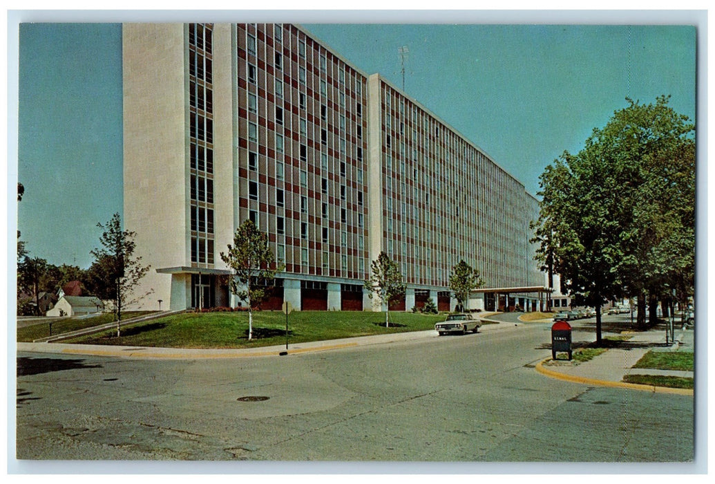 c1960's Graduate House Purdue University Lafayette Indiana IN Unposted Postcard