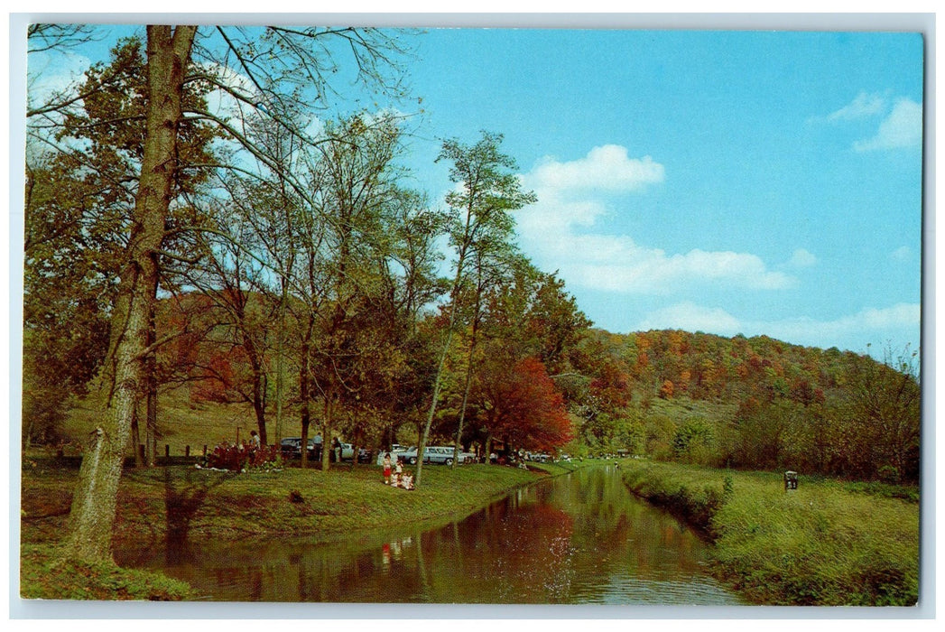 c1960's Roadside Park And Whitewater Canal Metamora Indiana IN Unposted Postcard