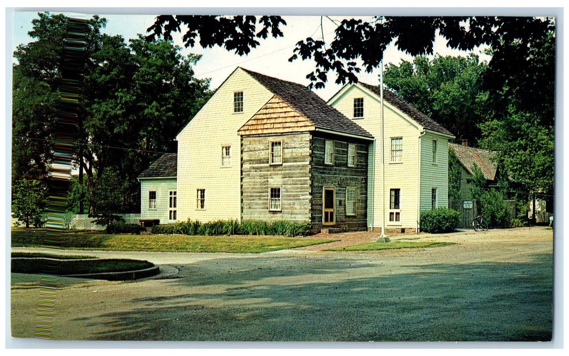 c1960's The Barret Gatehouse New Harmony Indiana IN Unposted Residence Postcard