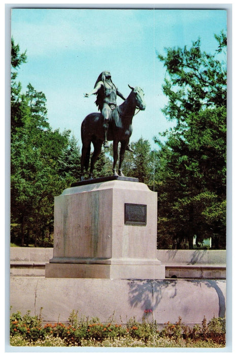 c1960s Appeal To The Great Spirit Ball State Teachers College Muncie IN Postcard