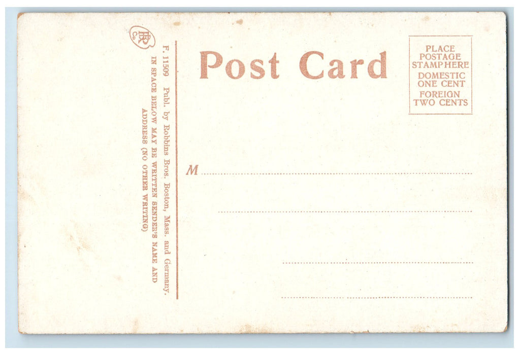 c1910's Canoeing In Waltham On The Charles Massachusetts Unposted Boats Postcard