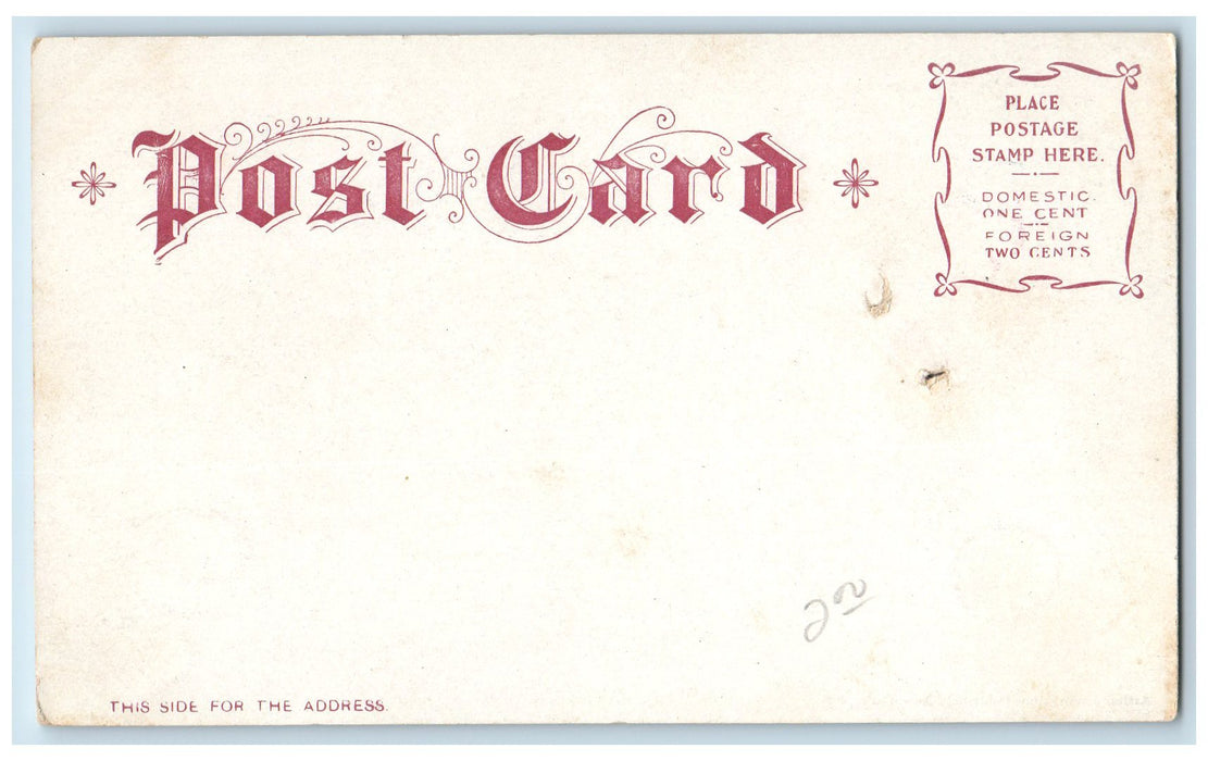 c1905's Pawtucket Falls Bridge Scene Pawtucket Rhode Island Unposted Postcard