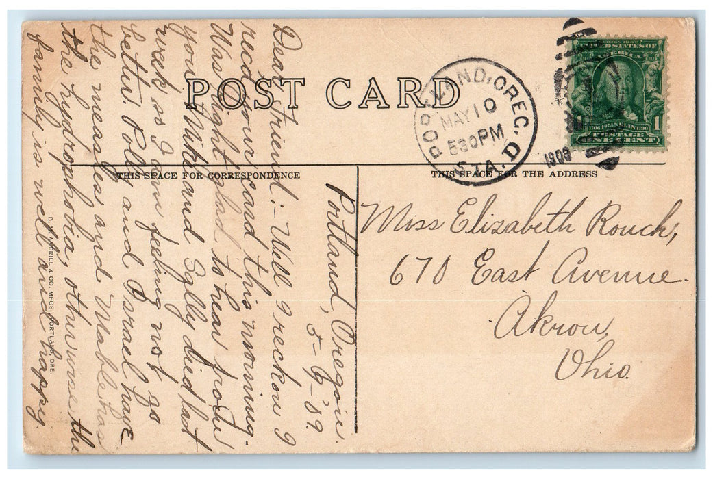 1912 Yankee Doodle Lake And James Peak Moffat Road Colorado CO Posted Postcard