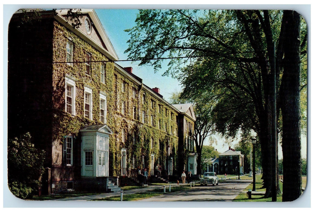 c1960s Terrace Walk Looking North To South College Scene Schenectady NY Postcard