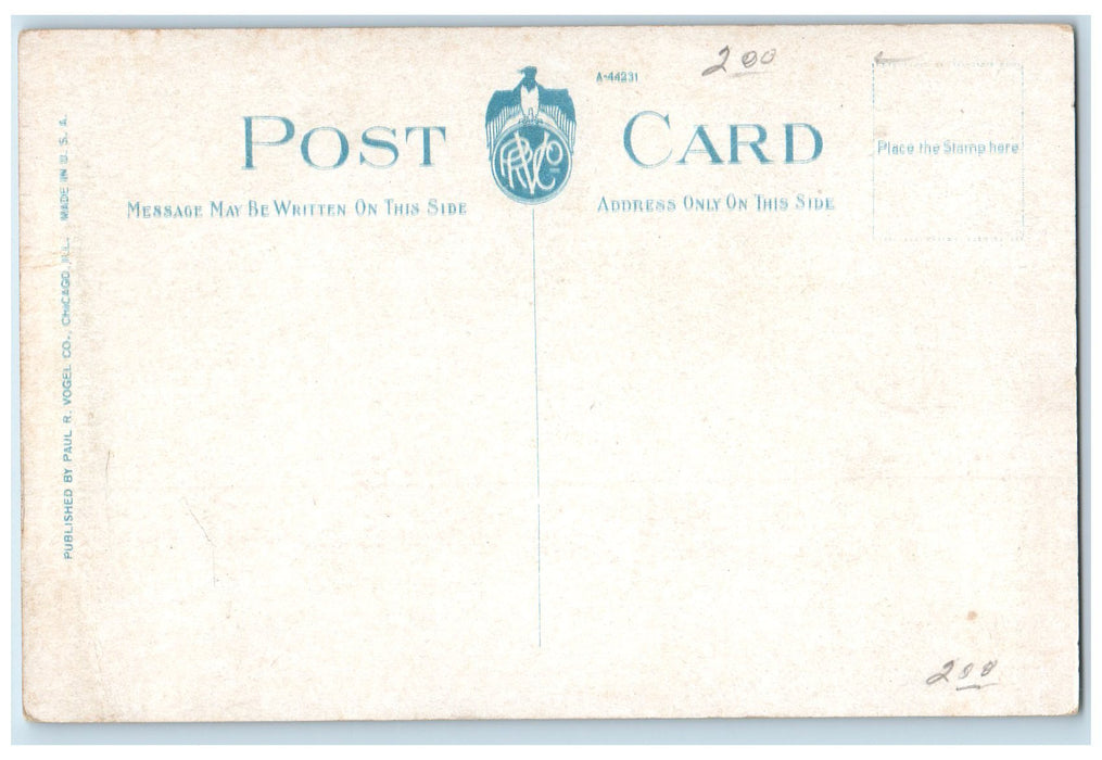 c1940's East Valparaiso University Valparaiso Indiana Unposted Vintage Postcard
