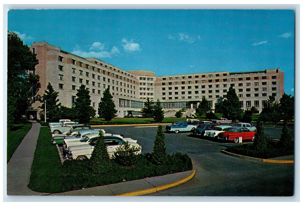 c1960's Smithwood Hall Indiana University Indiana IN Unposted Vintage Postcard