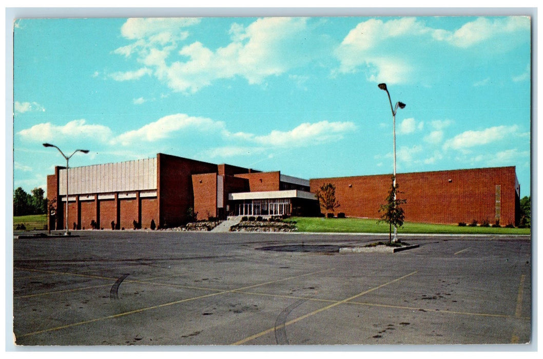 c1960's Tri-State College Physical Education Center Angola Indiana IN Postcard